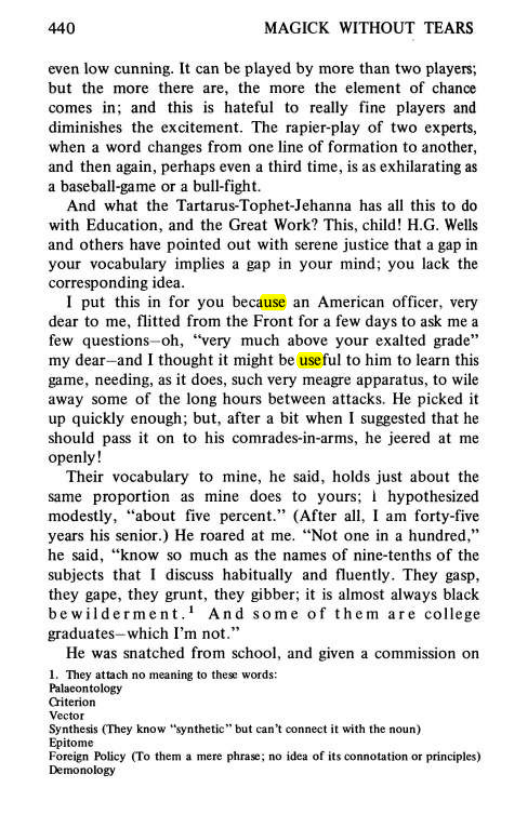 Original scan of Magick Without Tears, PDF page 473