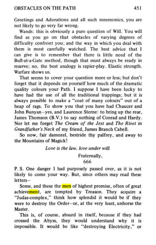 Original scan of Magick Without Tears, PDF page 484