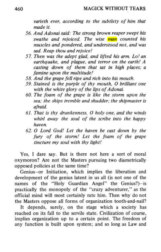 Original scan of Magick Without Tears, PDF page 493
