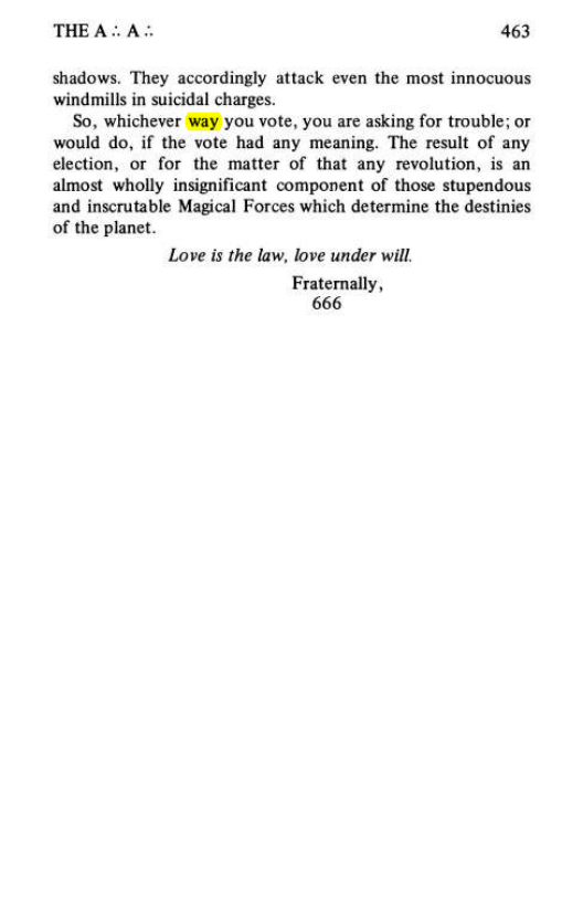Original scan of Magick Without Tears, PDF page 496