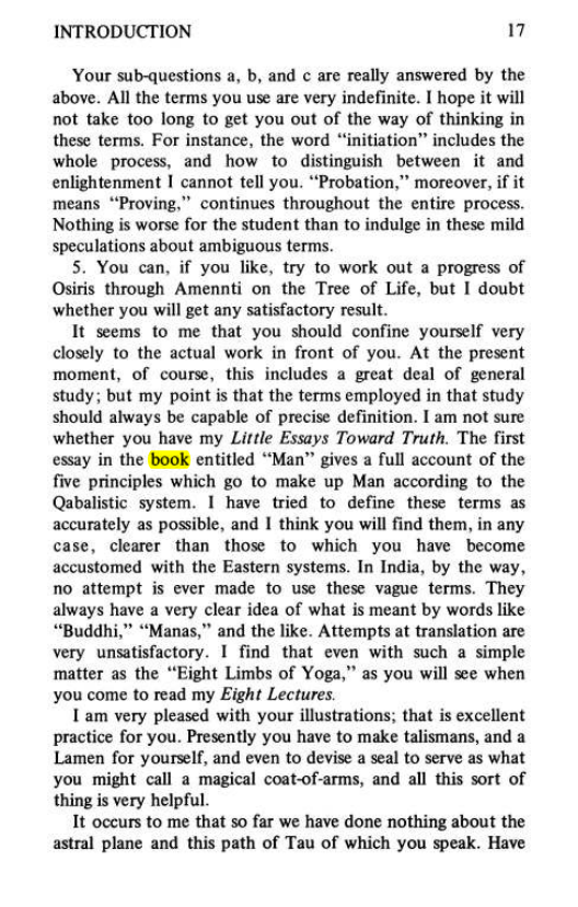 Original scan of Magick Without Tears, PDF page 50