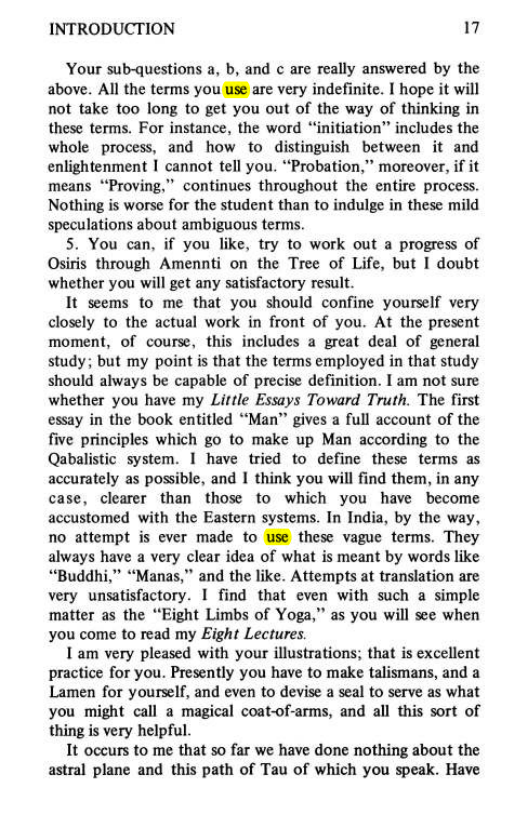 Original scan of Magick Without Tears, PDF page 50