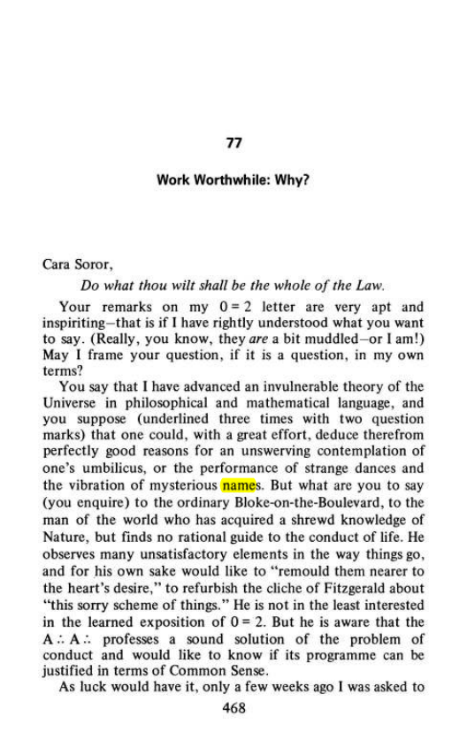 Original scan of Magick Without Tears, PDF page 501