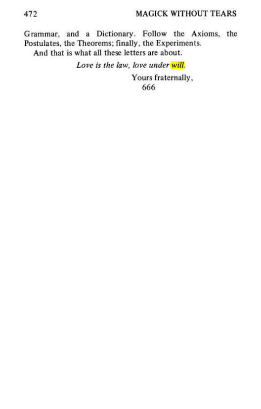 Original scan of Magick Without Tears, PDF page 505