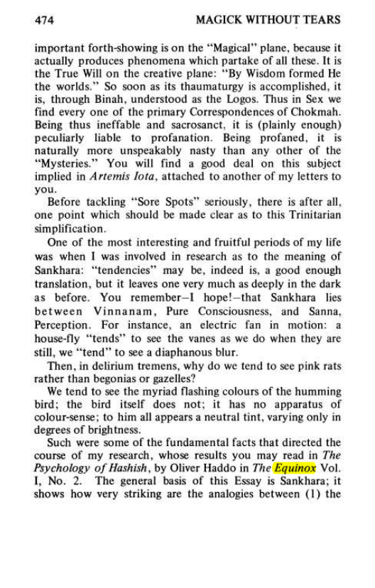 Original scan of Magick Without Tears, PDF page 507