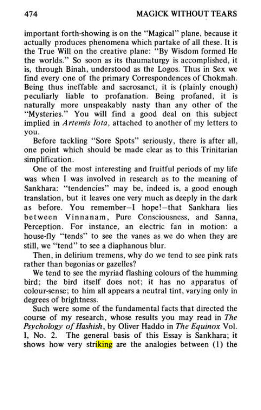 Original scan of Magick Without Tears, PDF page 507
