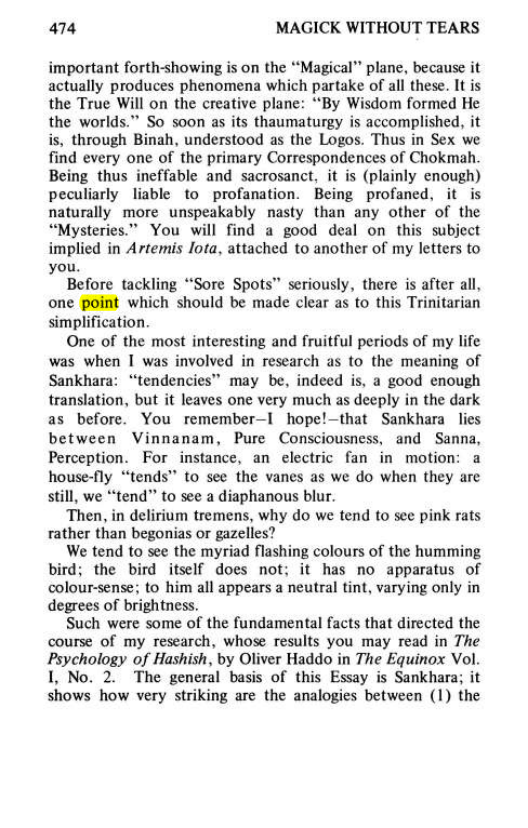 Original scan of Magick Without Tears, PDF page 507