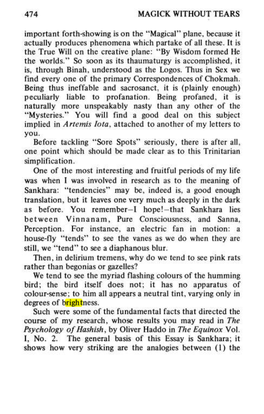 Original scan of Magick Without Tears, PDF page 507