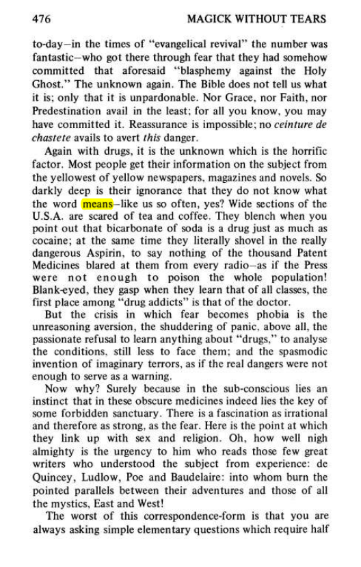 Original scan of Magick Without Tears, PDF page 509