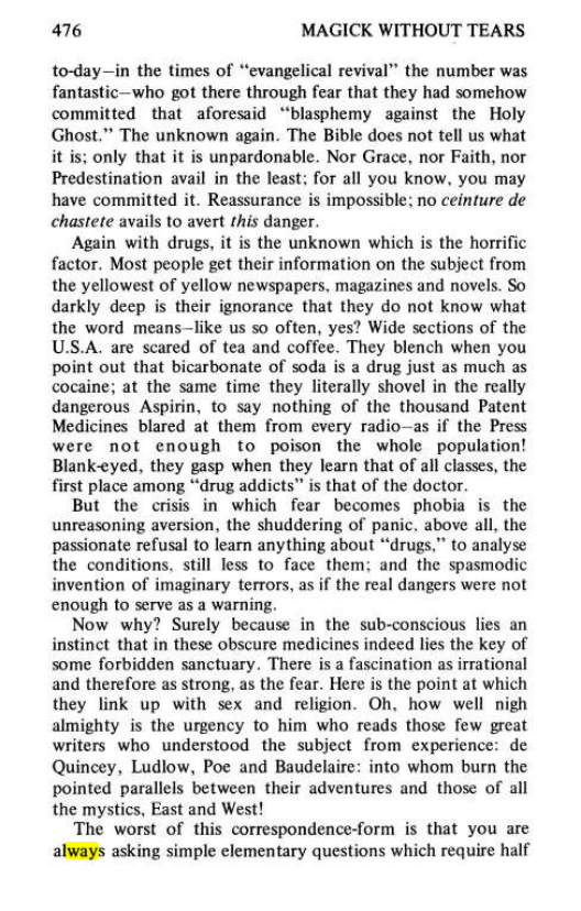 Original scan of Magick Without Tears, PDF page 509
