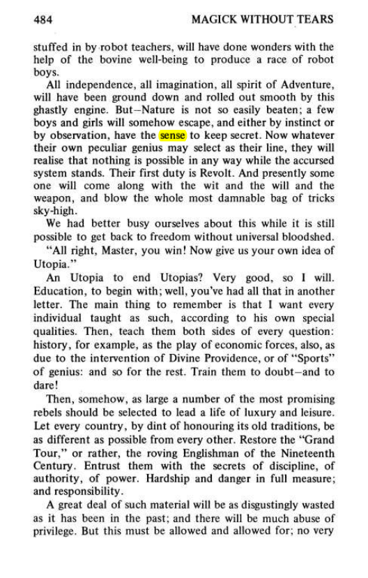 Original scan of Magick Without Tears, PDF page 517