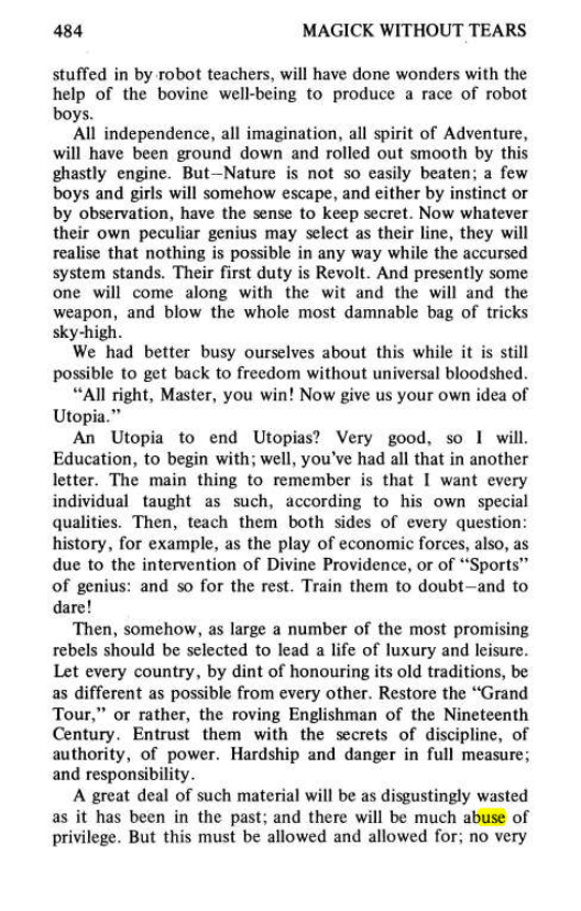 Original scan of Magick Without Tears, PDF page 517