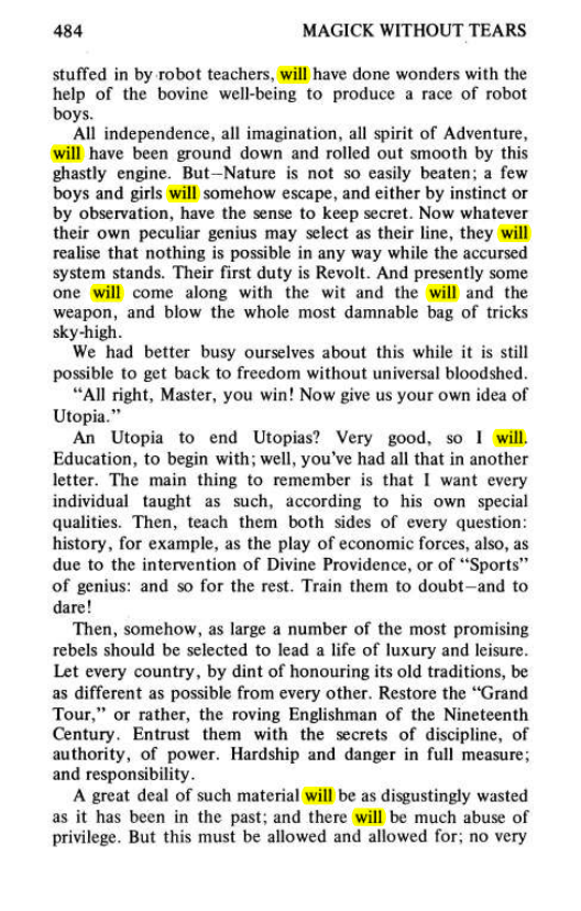Original scan of Magick Without Tears, PDF page 517