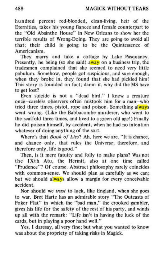 Original scan of Magick Without Tears, PDF page 521