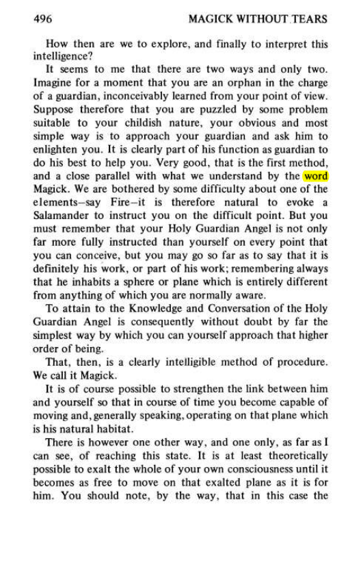 Original scan of Magick Without Tears, PDF page 529