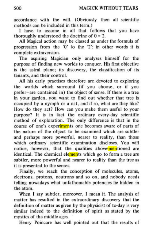 Original scan of Magick Without Tears, PDF page 533