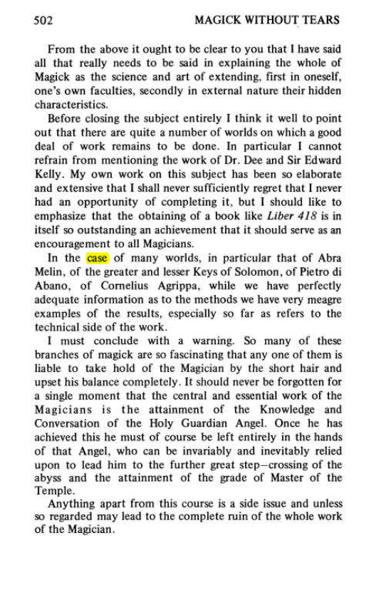 Original scan of Magick Without Tears, PDF page 535