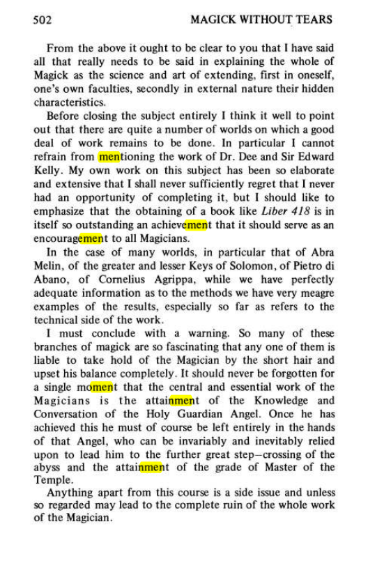Original scan of Magick Without Tears, PDF page 535
