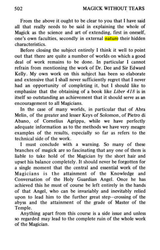 Original scan of Magick Without Tears, PDF page 535