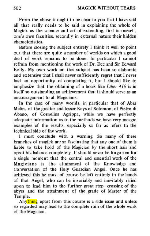 Original scan of Magick Without Tears, PDF page 535