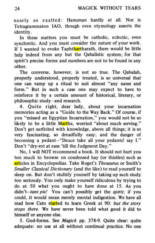 Original scan of Magick Without Tears, PDF page 57