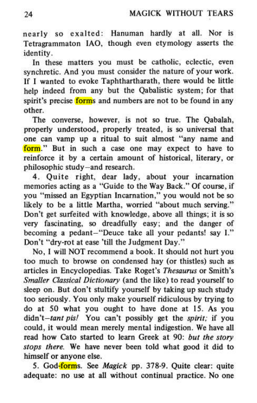 Original scan of Magick Without Tears, PDF page 57