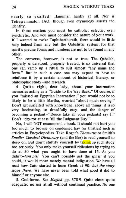 Original scan of Magick Without Tears, PDF page 57
