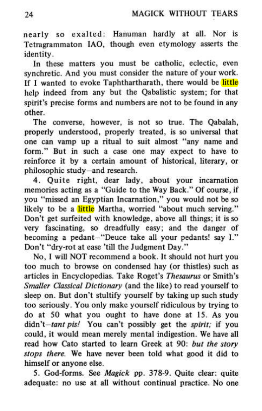 Original scan of Magick Without Tears, PDF page 57