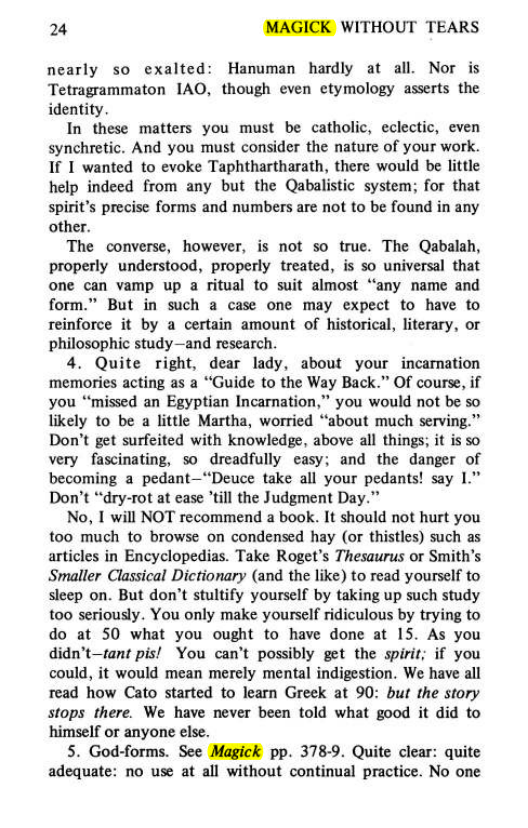 Original scan of Magick Without Tears, PDF page 57