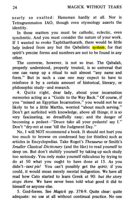 Original scan of Magick Without Tears, PDF page 57