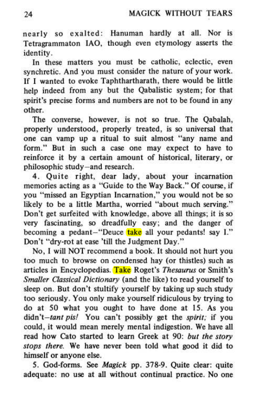 Original scan of Magick Without Tears, PDF page 57