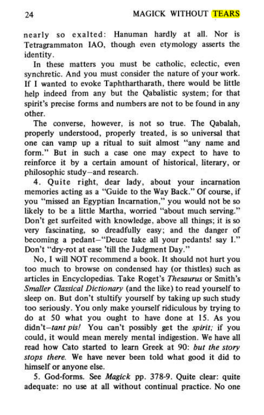 Original scan of Magick Without Tears, PDF page 57