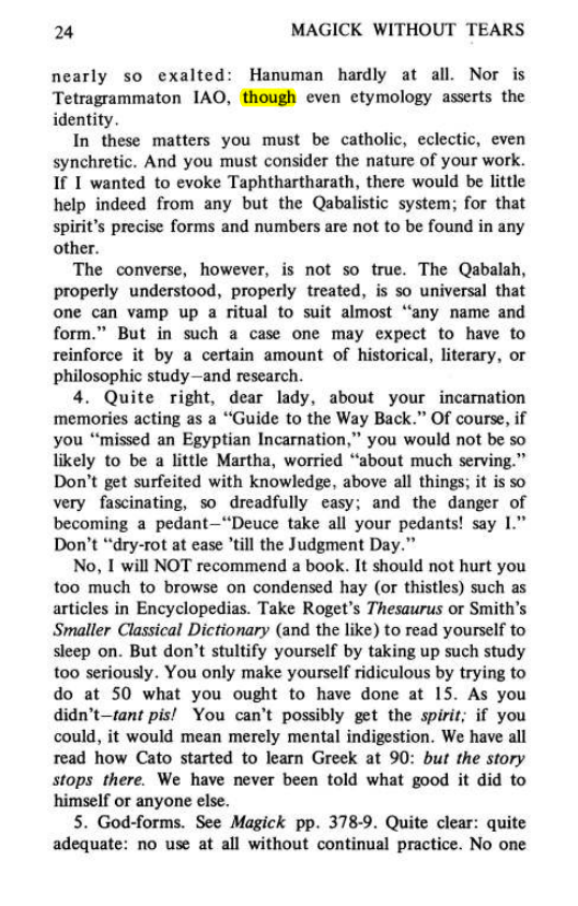 Original scan of Magick Without Tears, PDF page 57