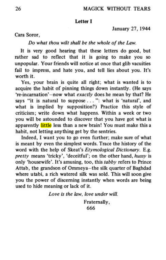 Original scan of Magick Without Tears, PDF page 59