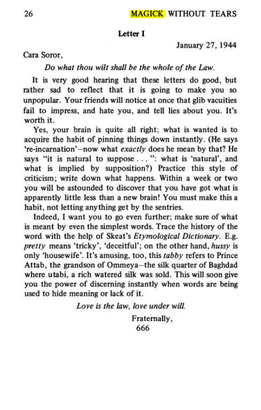 Original scan of Magick Without Tears, PDF page 59