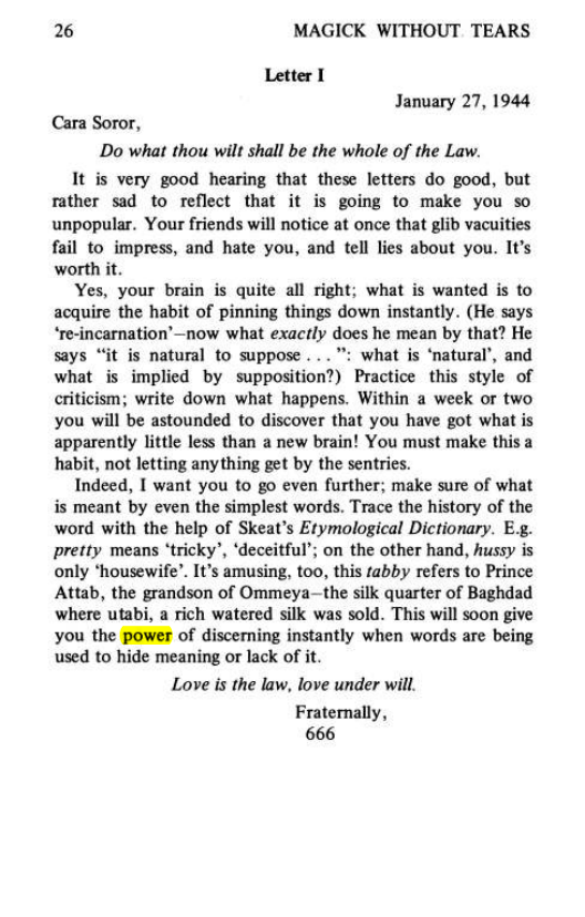 Original scan of Magick Without Tears, PDF page 59
