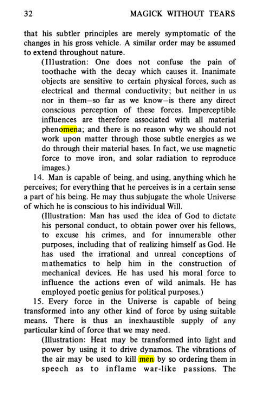 Original scan of Magick Without Tears, PDF page 65