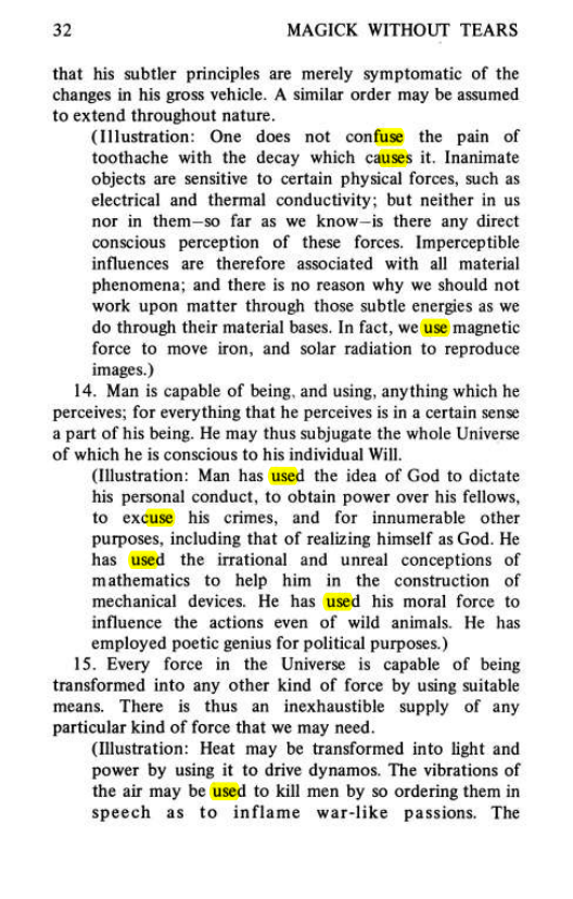 Original scan of Magick Without Tears, PDF page 65