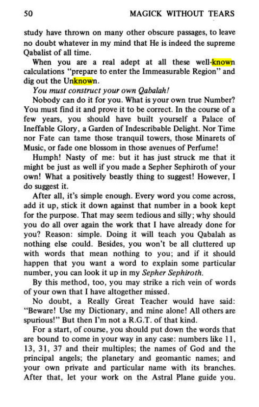 Original scan of Magick Without Tears, PDF page 83