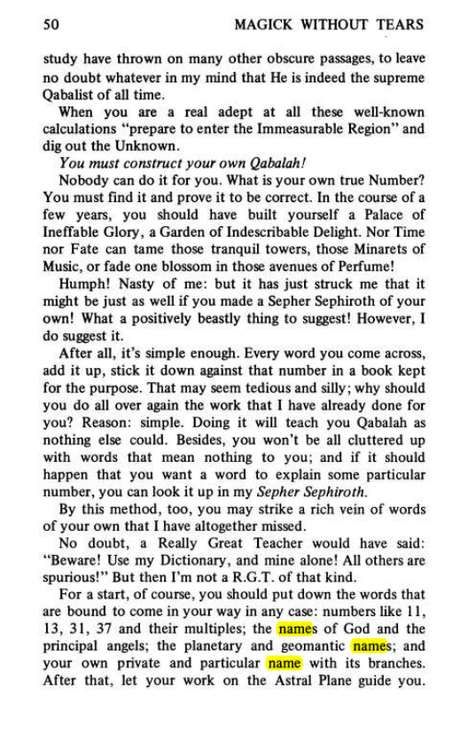 Original scan of Magick Without Tears, PDF page 83