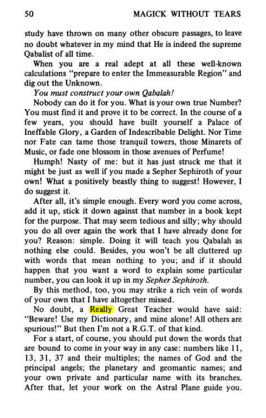 Original scan of Magick Without Tears, PDF page 83