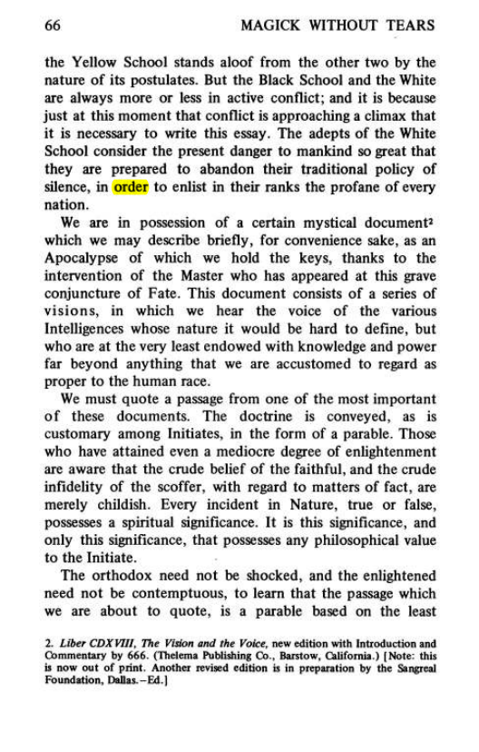 Original scan of Magick Without Tears, PDF page 99