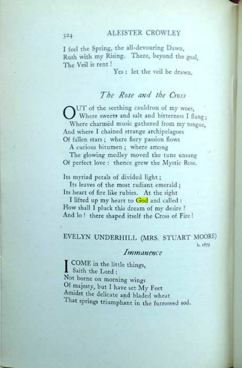Original scan of The Oxford Book of English Mystical Verse, PDF page 5
