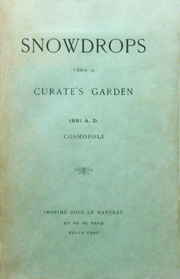 Original scan of Snowdrops from a Curate’s Garden, PDF page 1