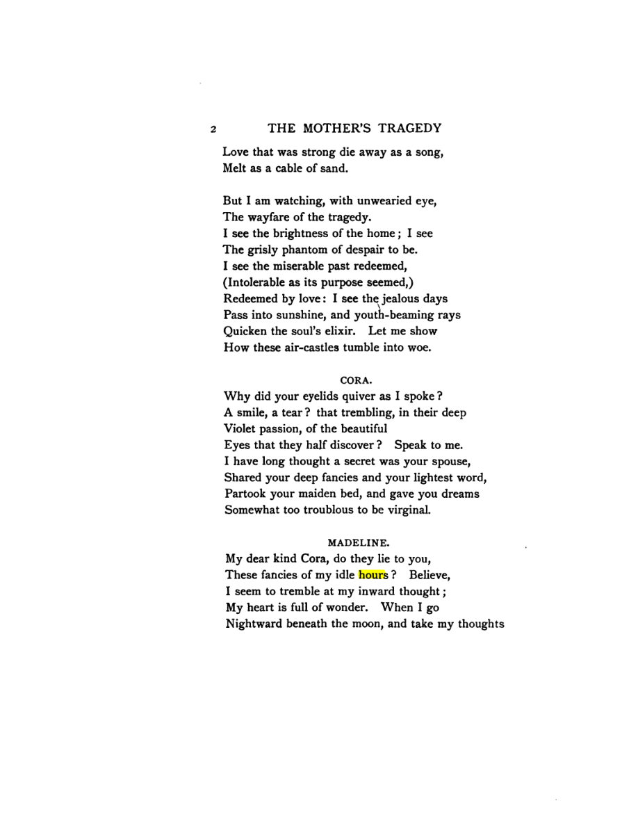 Original scan of The Mother’s Tragedy, PDF page 16