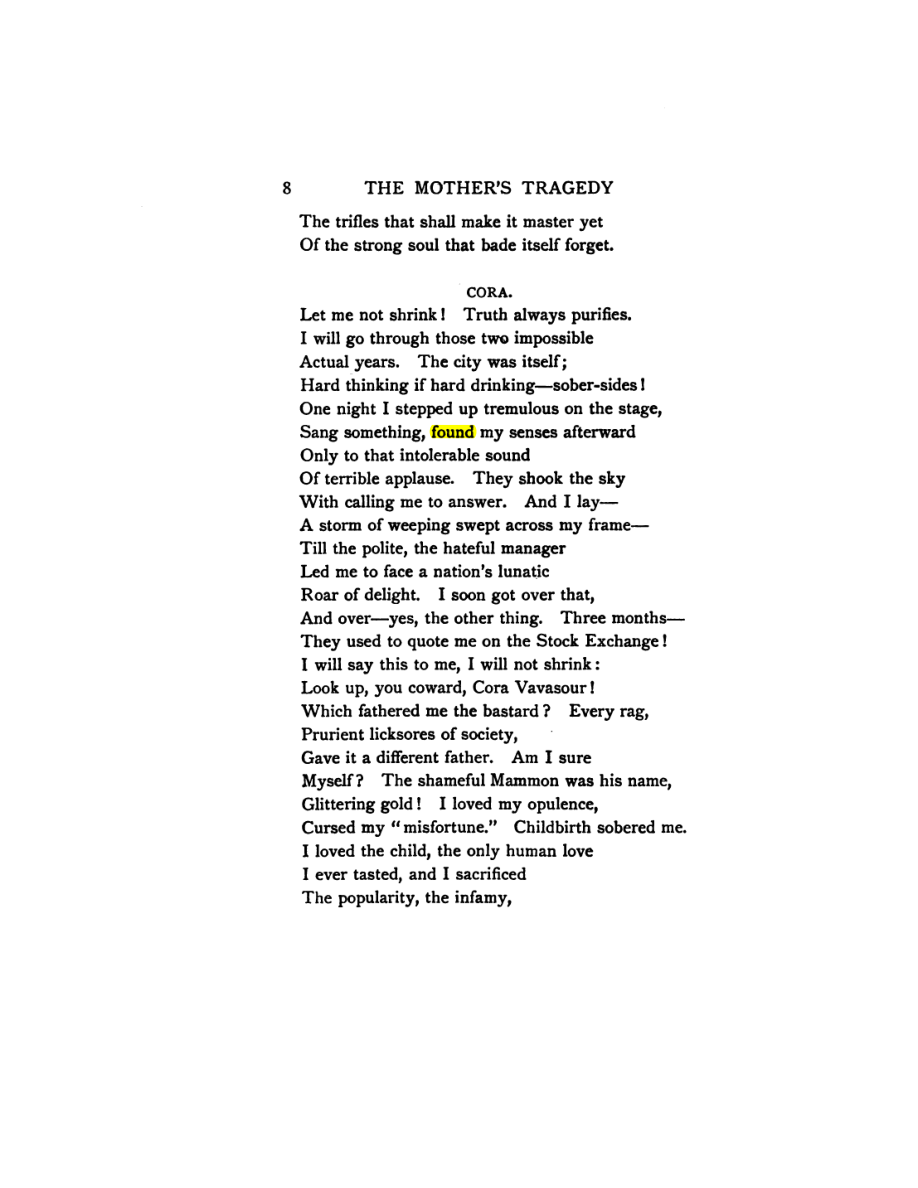Original scan of The Mother’s Tragedy, PDF page 22