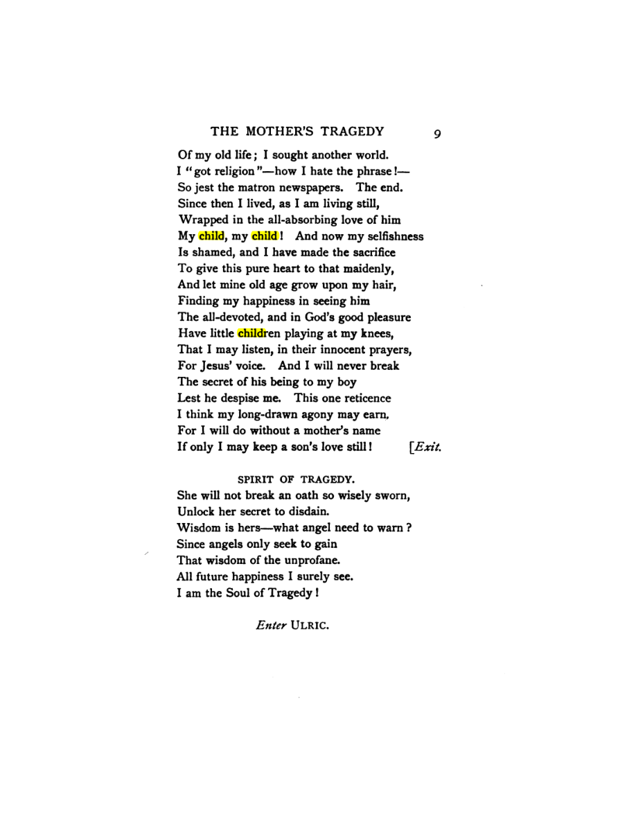 Original scan of The Mother’s Tragedy, PDF page 23