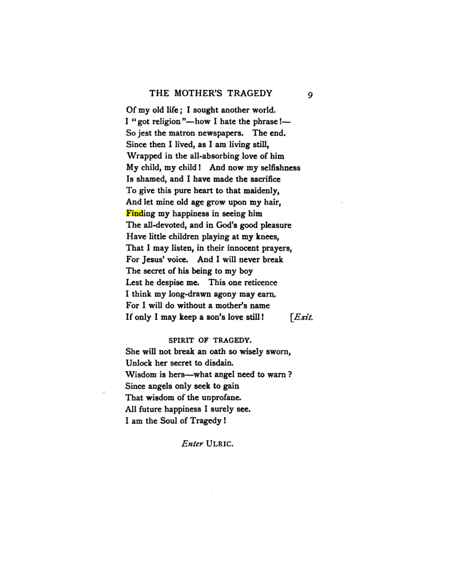 Original scan of The Mother’s Tragedy, PDF page 23