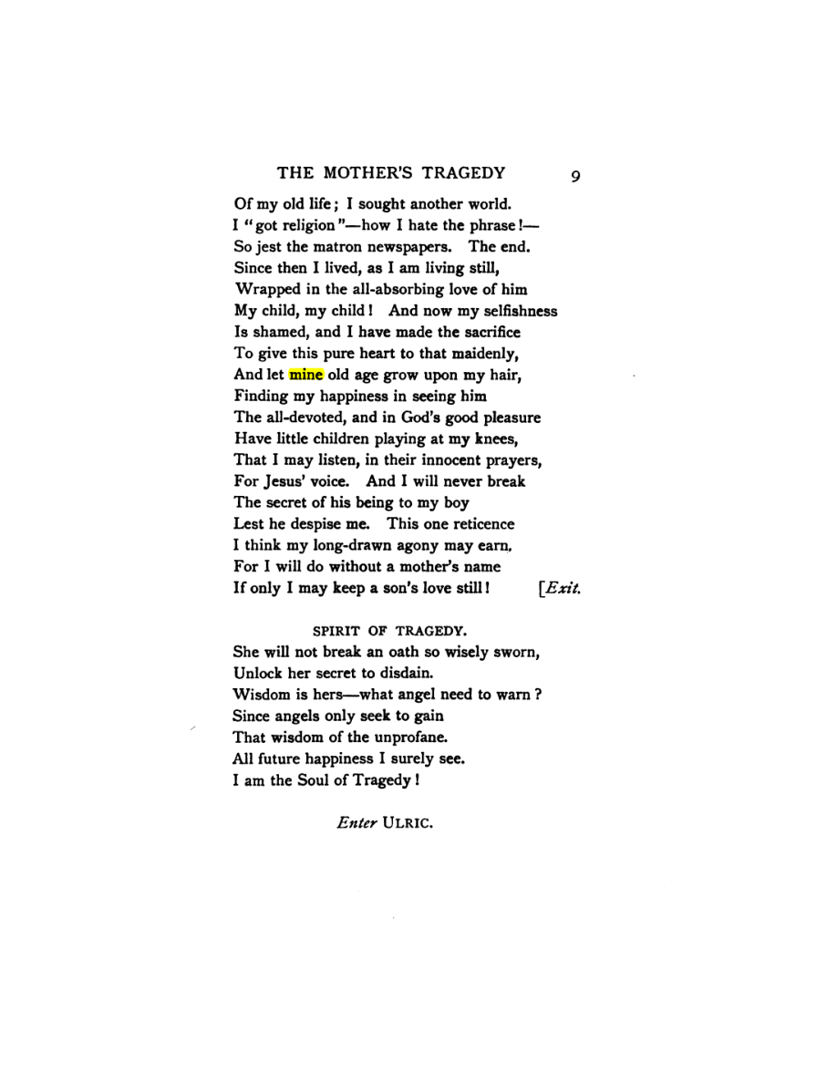 Original scan of The Mother’s Tragedy, PDF page 23