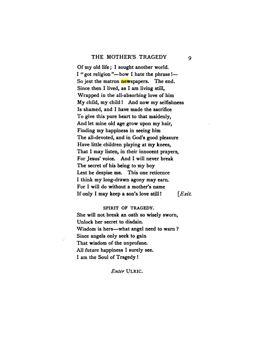 Original scan of The Mother’s Tragedy, PDF page 23